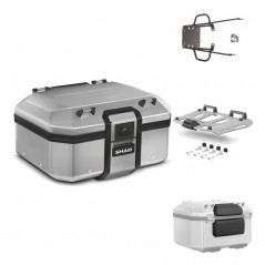 SHAD Baul trasero + herraje montaje parrilla respaldo de pasajero TR37 TERRA KIT-187005