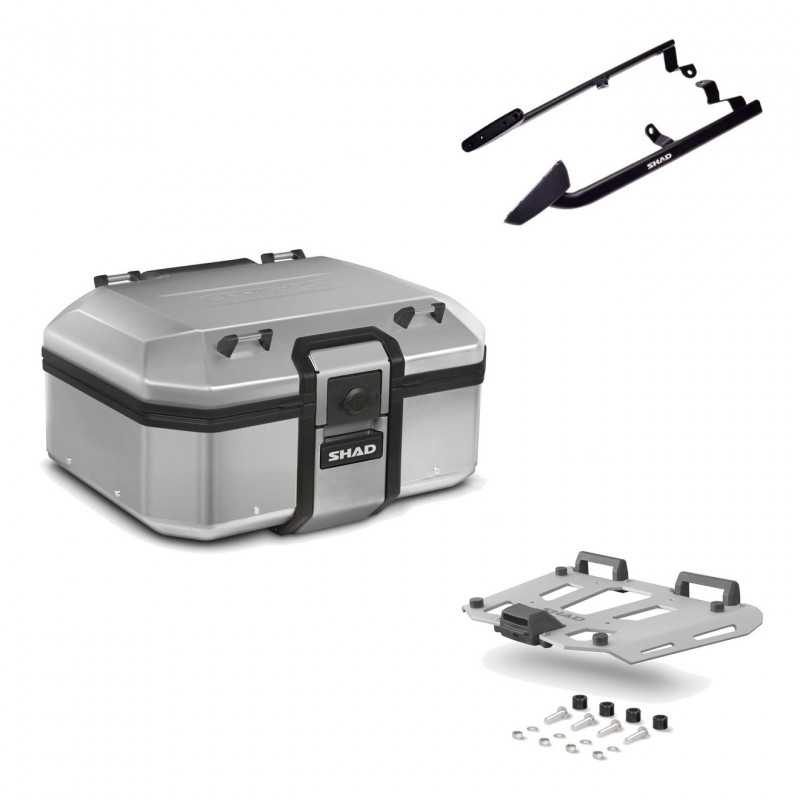 SHAD Baul trasero + herraje montaje parrilla TR37 TERRA KIT-186804