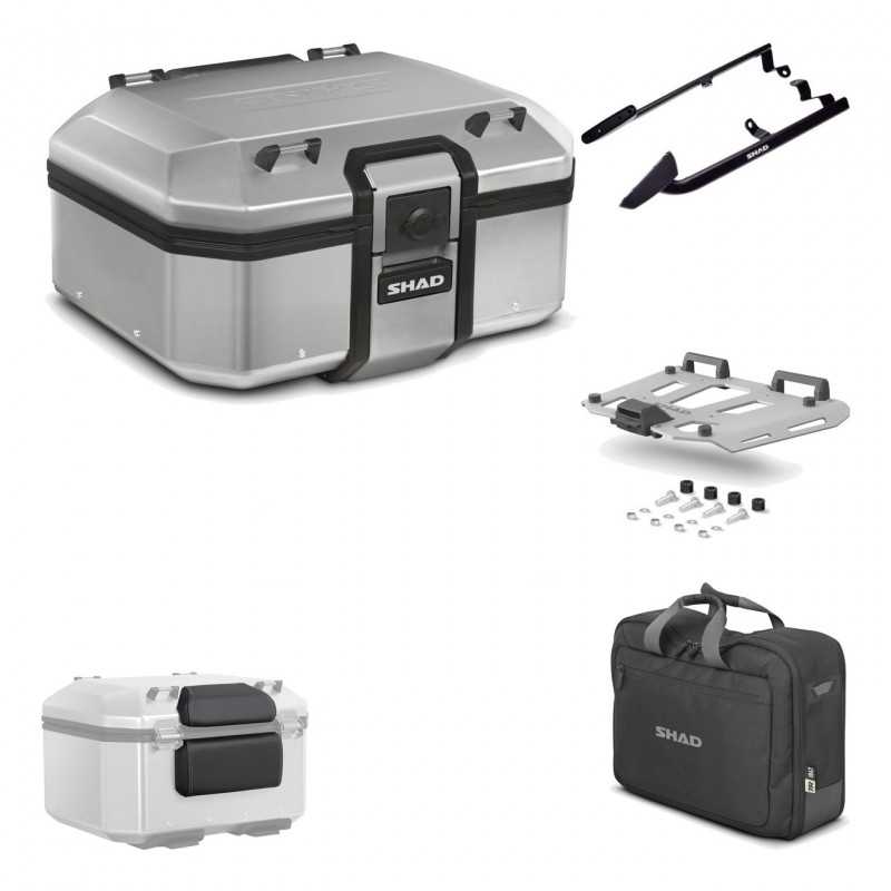 SHAD Baul trasero + herraje montaje parrilla accesorios TR37 TERRA KIT-186807