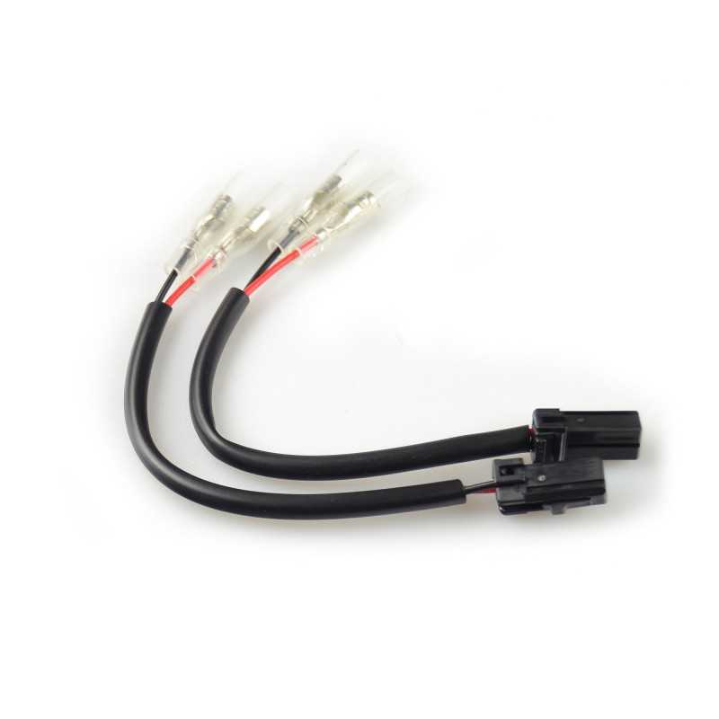 KOSO Cables de instalación intermitentes originales sin cortar para Harley Davidson - Vendido por Par 66317