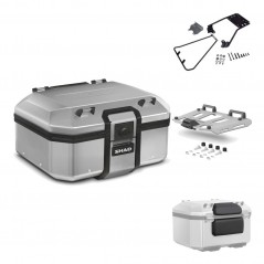 SHAD Baul trasero + herraje montaje parrilla respaldo de pasajero TR37 TERRA KIT-187013