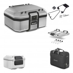 SHAD Baul trasero + herraje montaje parrilla accesorios TR37 TERRA KIT-187015