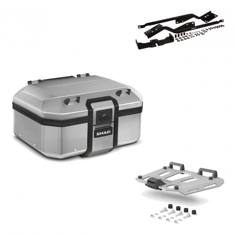 SHAD Baul trasero + herraje montaje parrilla TR37 TERRA KIT-187572