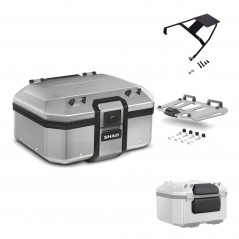 SHAD Baul trasero + herraje montaje parrilla respaldo de pasajero TR37 TERRA KIT-187229