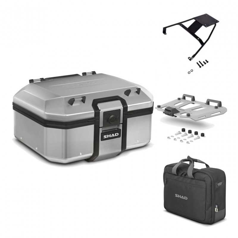 SHAD Baul trasero + herraje montaje parrilla bolsa interna TR37 TERRA KIT-187230