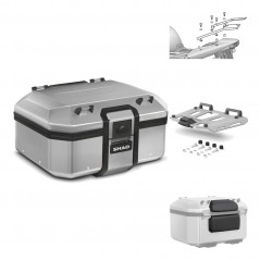 SHAD Baul trasero + herraje montaje parrilla respaldo de pasajero TR37 TERRA KIT-187181