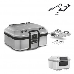 SHAD Baul trasero + herraje montaje parrilla respaldo de pasajero TR37 TERRA KIT-187381