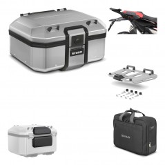 SHAD Baul trasero + herraje montaje parrilla accesorios TR37 TERRA KIT-187535