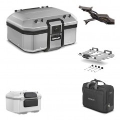 SHAD Baul trasero + herraje montaje parrilla accesorios TR37 TERRA KIT-187335