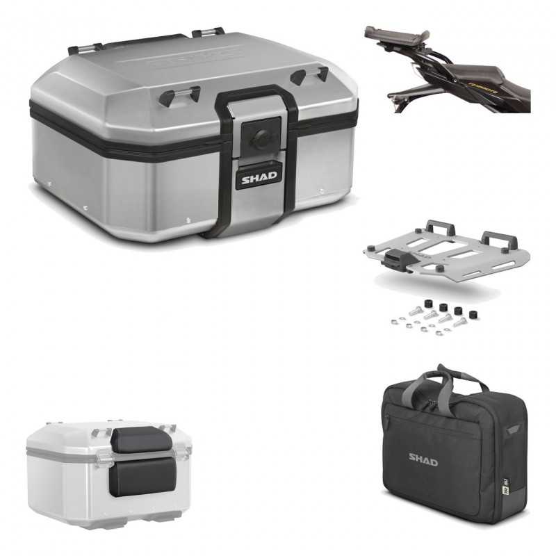 SHAD Baul trasero + herraje montaje parrilla accesorios TR37 TERRA KIT-187335