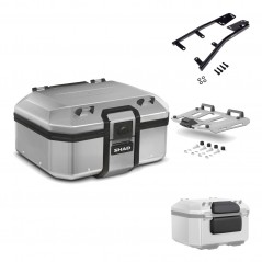 SHAD Baul trasero + herraje montaje parrilla respaldo de pasajero TR37 TERRA KIT-187293