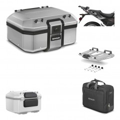 SHAD Baul trasero + herraje montaje parrilla accesorios TR37 TERRA KIT-187447