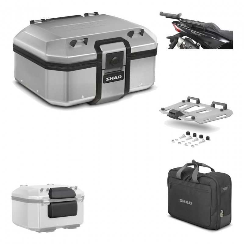 SHAD Baul trasero + herraje montaje parrilla accesorios TR37 TERRA KIT-187607