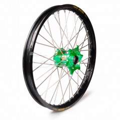 Full wheel black hoop  17-1,40 buje verde 1 21004/3/7