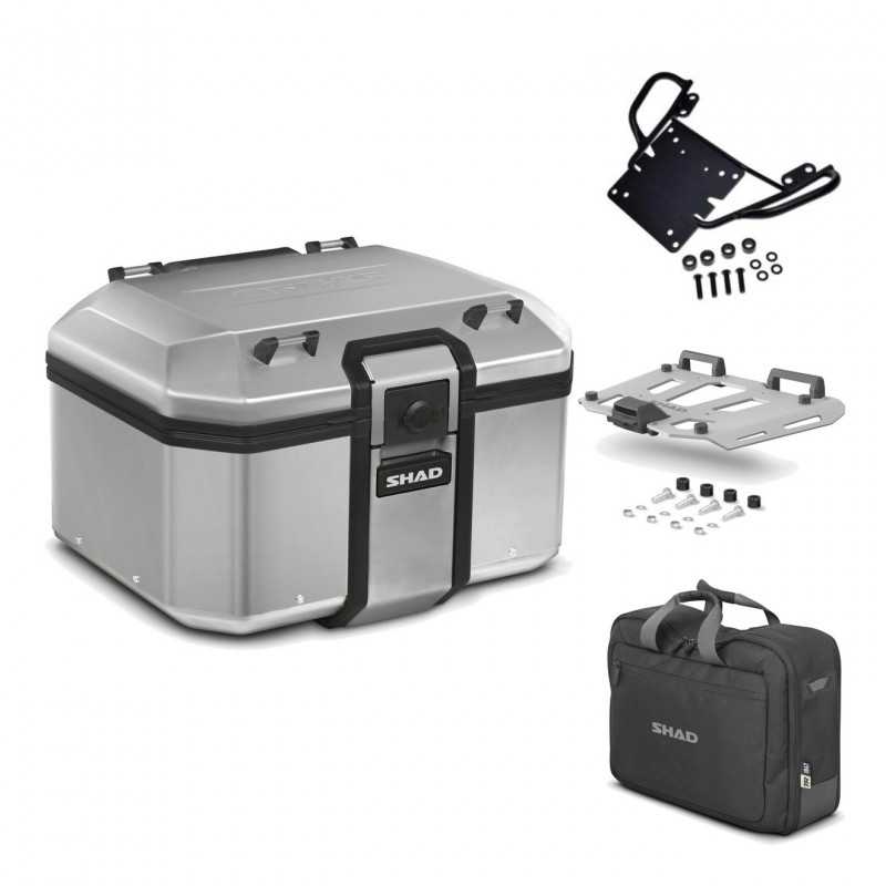 SHAD Baul trasero + herraje montaje parrilla bolsa interna TR48 TERRA KIT-188025