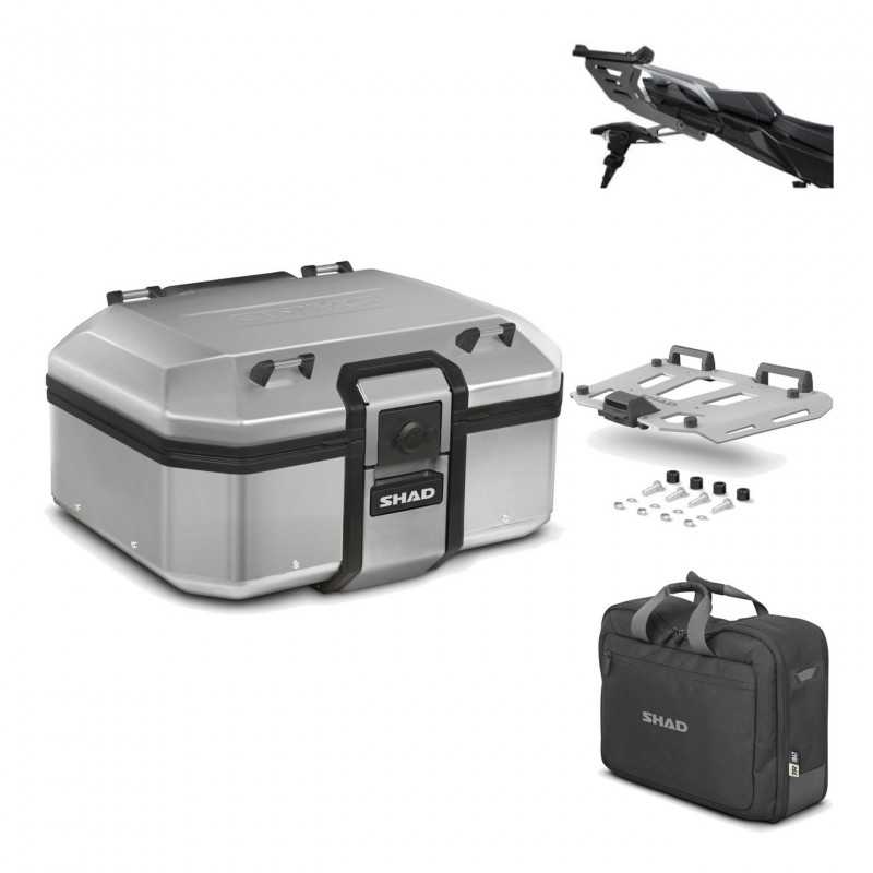 SHAD Baul trasero + herraje montaje parrilla bolsa interna TR37 TERRA KIT-187726