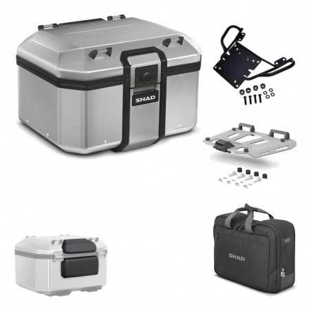 SHAD Baul trasero + herraje montaje parrilla accesorios TR48 TERRA KIT-188026