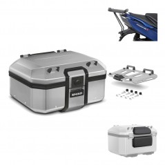 SHAD Baul trasero + herraje montaje parrilla respaldo de pasajero TR37 TERRA KIT-187677