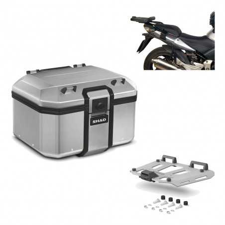 SHAD Baul trasero + herraje montaje parrilla TR48 TERRA KIT-188031