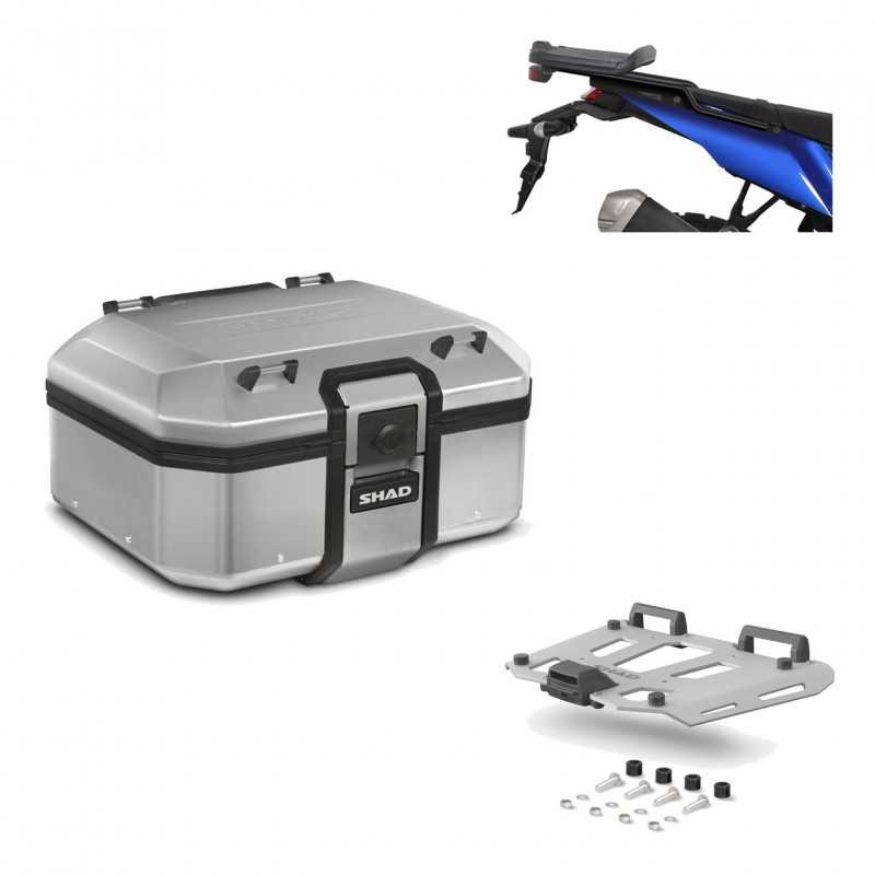 SHAD Baul trasero + herraje montaje parrilla TR37 TERRA KIT-187884