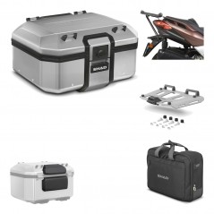SHAD Baul trasero + herraje montaje parrilla accesorios TR37 TERRA KIT-187943