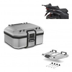 SHAD Baul trasero + herraje montaje parrilla TR37 TERRA KIT-187700
