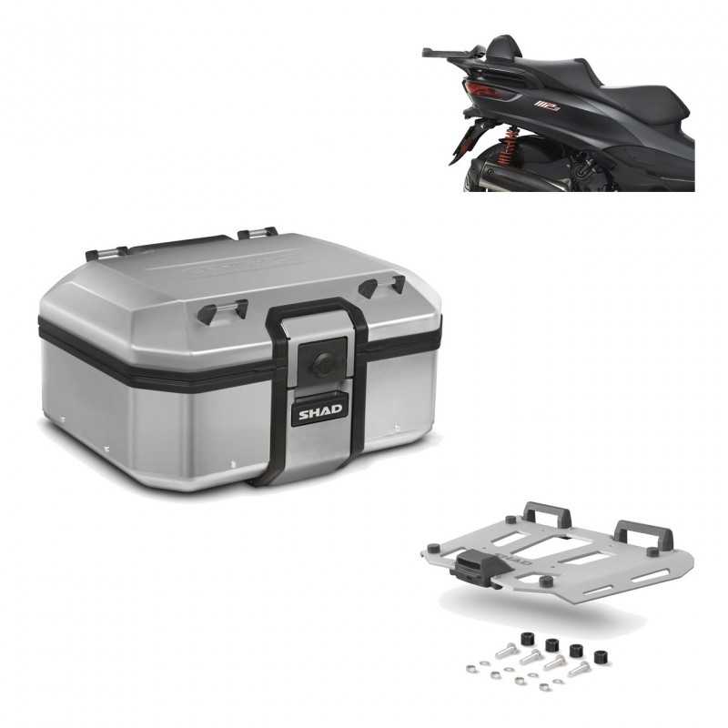 SHAD Baul trasero + herraje montaje parrilla TR37 TERRA KIT-187700