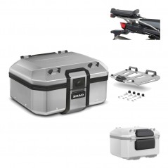 SHAD Baul trasero + herraje montaje parrilla respaldo de pasajero TR37 TERRA KIT-187709