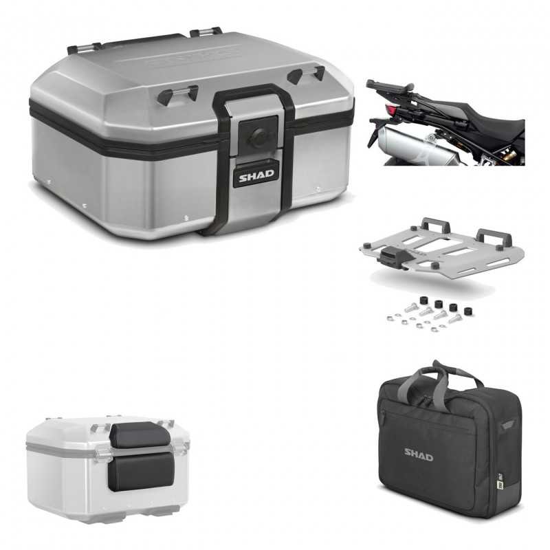 SHAD Baul trasero + herraje montaje parrilla accesorios TR37 TERRA KIT-187767