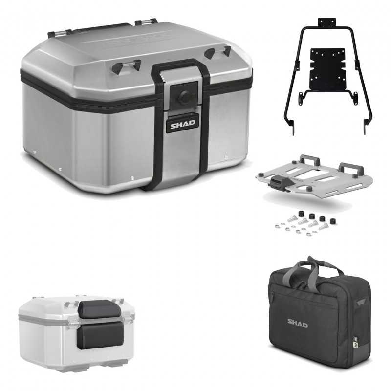 SHAD Baul trasero + herraje montaje parrilla accesorios TR48 TERRA KIT-188570