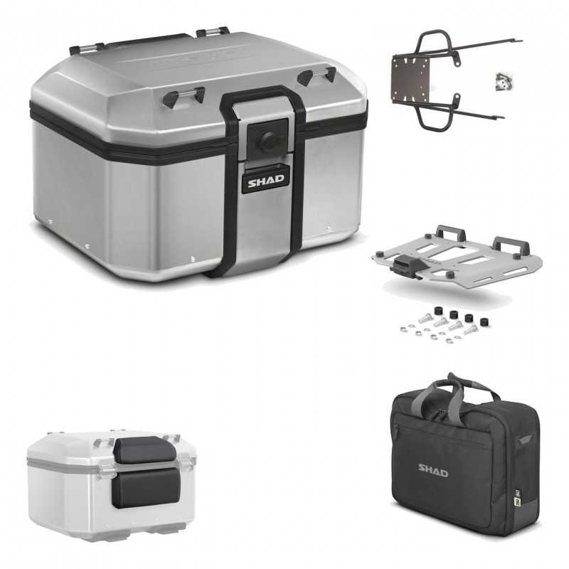 SHAD Baul trasero + herraje montaje parrilla accesorios TR48 TERRA KIT-188370