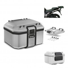 SHAD Baul trasero + herraje montaje parrilla respaldo de pasajero TR48 TERRA KIT-188272