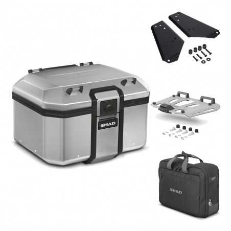SHAD Baul trasero + herraje montaje parrilla bolsa interna TR48 TERRA KIT-188473