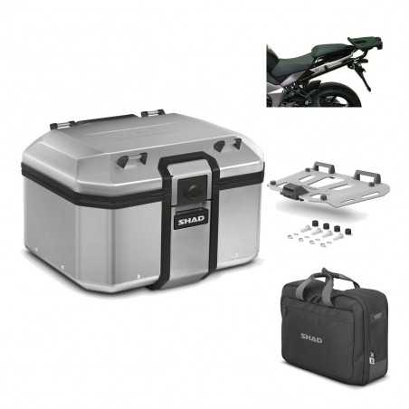 Back trunk + big top fitting + grill terra + internal bag TR48 TERRA
