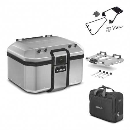 SHAD Baul trasero + herraje montaje parrilla bolsa interna TR48 TERRA KIT-188377