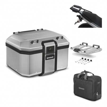 SHAD Baul trasero + herraje montaje parrilla bolsa interna TR48 TERRA KIT-188177
