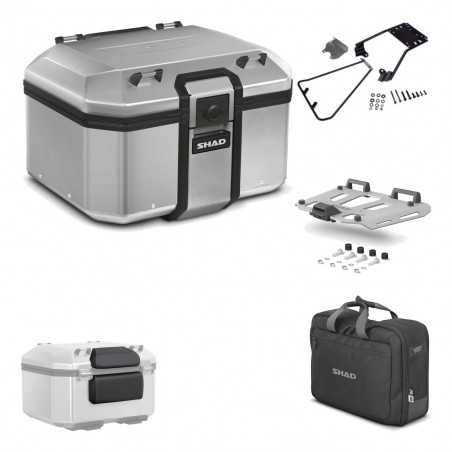 SHAD Baul trasero + herraje montaje parrilla accesorios TR48 TERRA KIT-188378