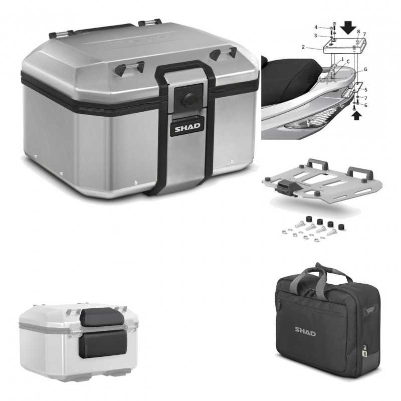 Back trunk + big top fitting + grill terra + accessories  TR48 TERRA