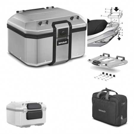 Back trunk + big top fitting + grill terra + accessories TR48 TERRA