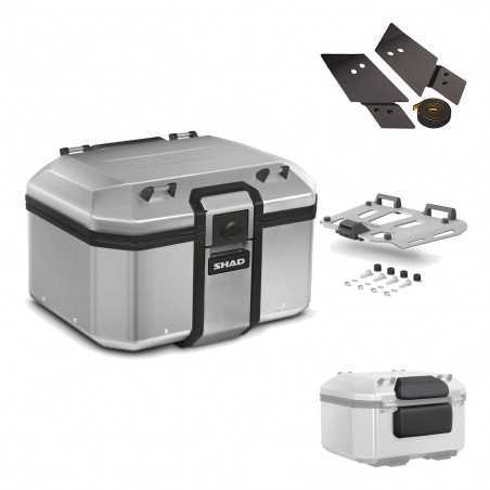 Back trunk + big top fitting + grill terra + passenger support TR48 TERRA