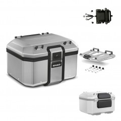 SHAD Baul trasero + herraje montaje parrilla respaldo de pasajero TR48 TERRA KIT-188336