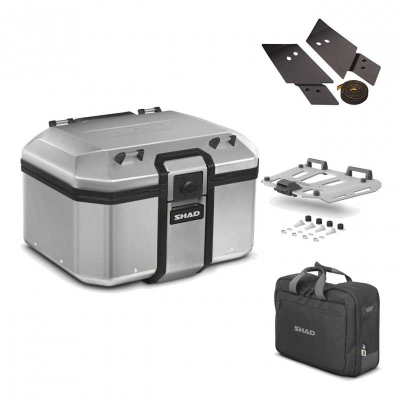 SHAD Baul trasero + herraje montaje parrilla bolsa interna TR48 TERRA KIT-188489