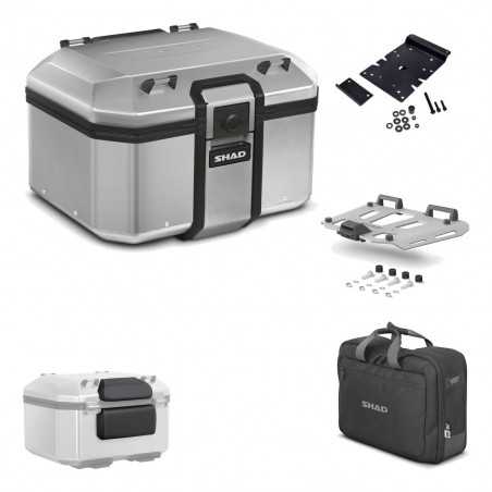 SHAD Baul trasero + herraje montaje parrilla accesorios TR48 TERRA KIT-188538