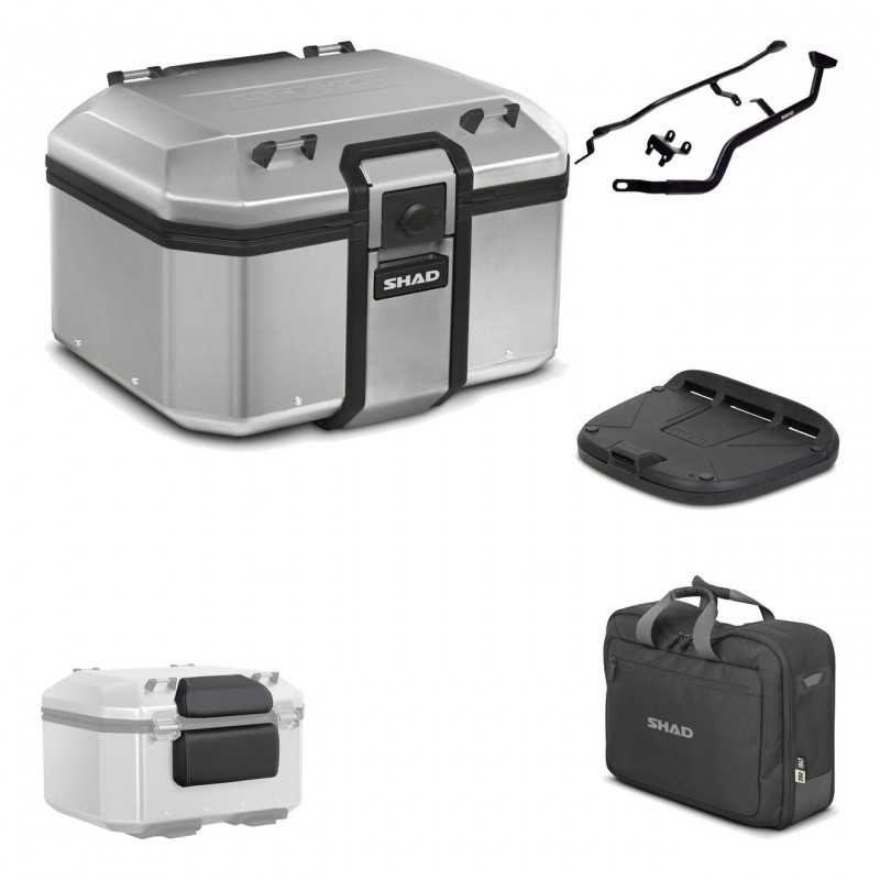 SHAD Baul trasero + herraje montaje parrilla accesorios TR48 TERRA KIT-188238