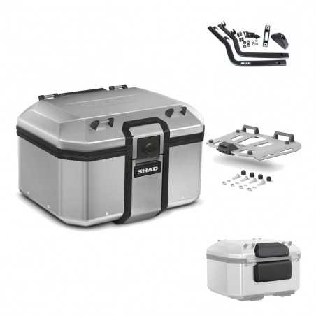 Back trunk + big top fitting + grill terra + passenger support TR48 TERRA