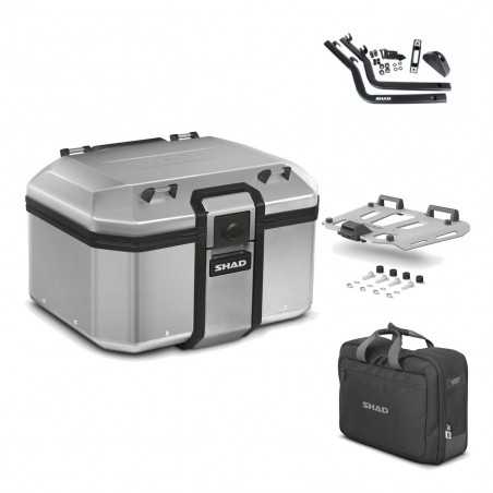 SHAD Baul trasero + herraje montaje parrilla bolsa interna TR48 TERRA KIT-188289