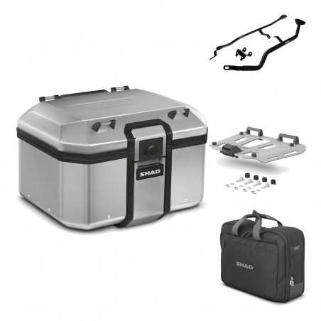 SHAD Baul trasero + herraje montaje parrilla bolsa interna TR48 TERRA KIT-188241