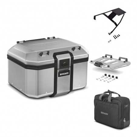SHAD Baul trasero + herraje montaje parrilla bolsa interna TR48 TERRA KIT-188593