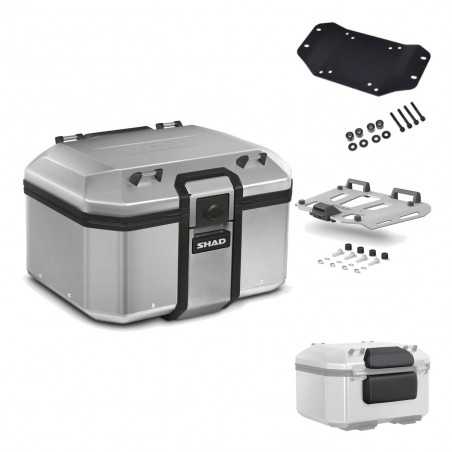 Back trunk + big top fitting + grill terra + passenger support TR48 TERRA