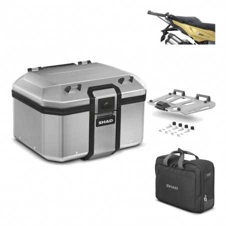 SHAD Baul trasero + herraje montaje parrilla bolsa interna TR48 TERRA KIT-188449